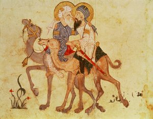 Farewells of Abu-Zayd and Al-Harith before the Return to Mecca, from 